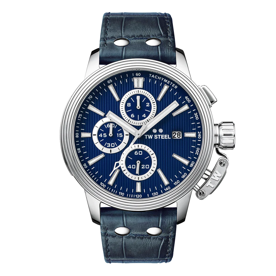 TW Steel Watch Men's CEO Adesso Chronograph CE7007 Blue