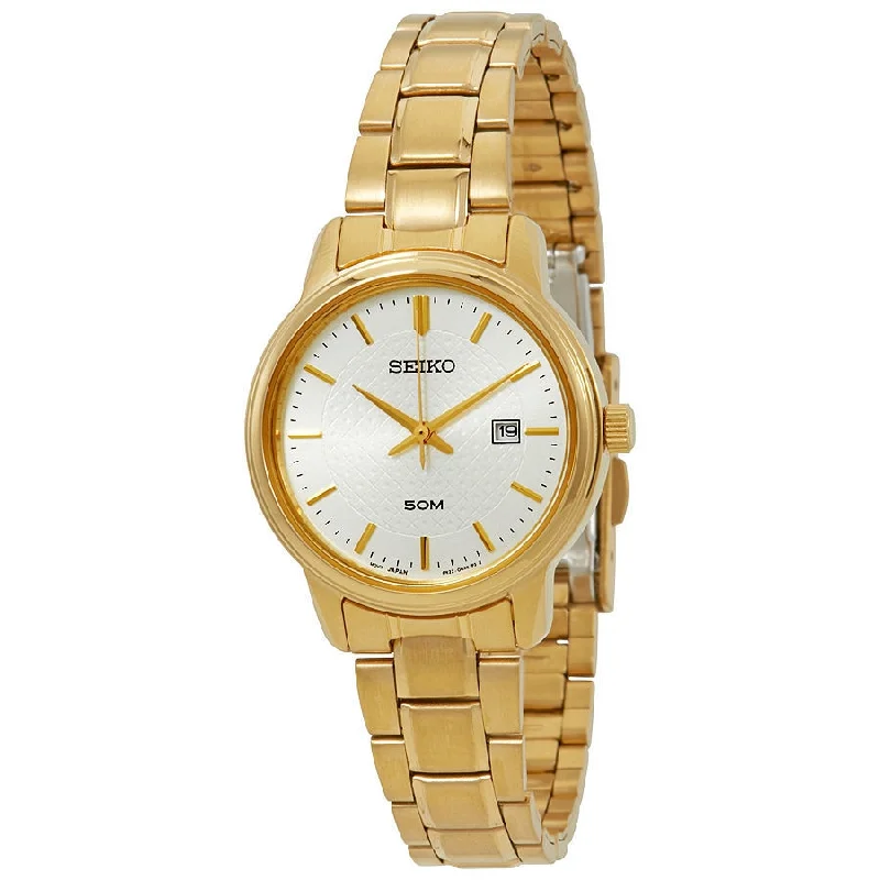 Seiko Neo Classic Silver Dial Womens Watch