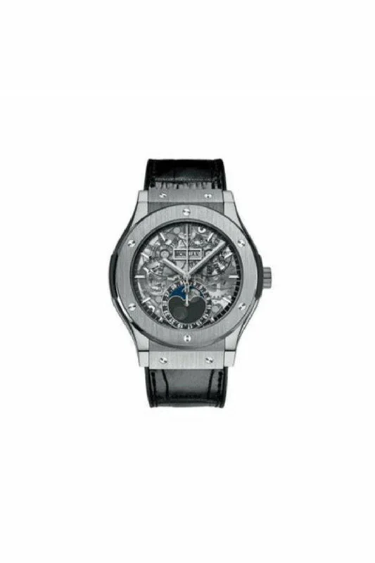 hublot classic fusion titanium men's watch ref. 517.nx.0170.lr