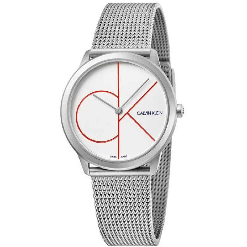 Calvin Klein Watch Minimal Stainless Steel K3M52152