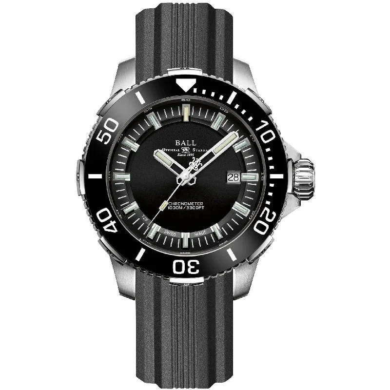 Ball Engineer Hydrocarbon DeepQUEST Ceramic Men's Black Watch DM3002A-P3CJ-BK