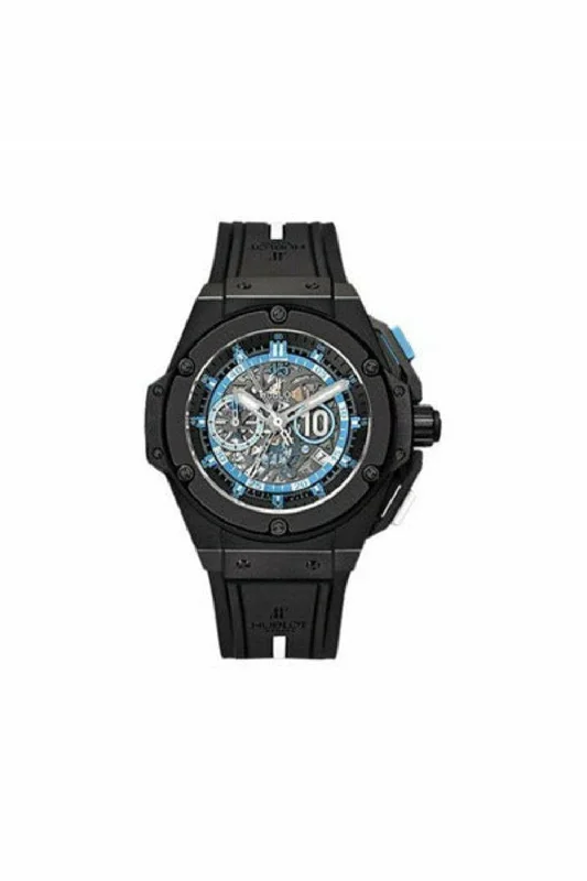 hublot big bang maradona 48mm microblasted black ceramic men's watch