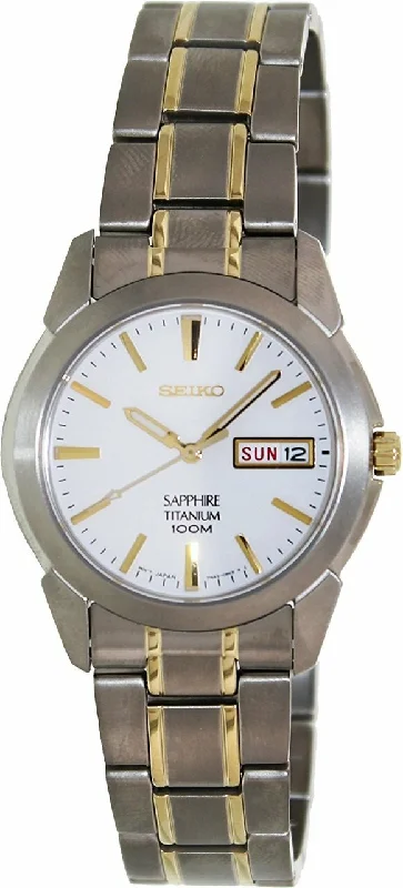 Seiko Titanium Sapphire Sgg733  Mens Watch