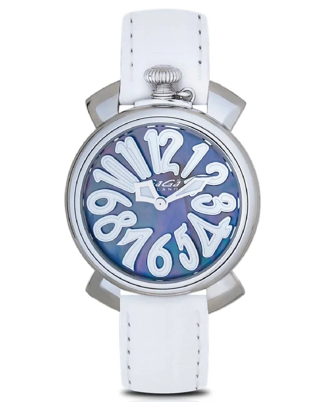 GaGà Milano Ladies Watch Manuale 35mm Steel White